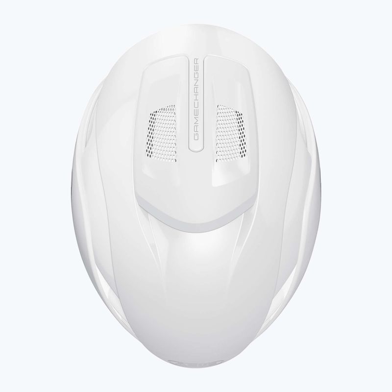 ABUS Gamechanger 2.0 bicycle helmet pure white 6