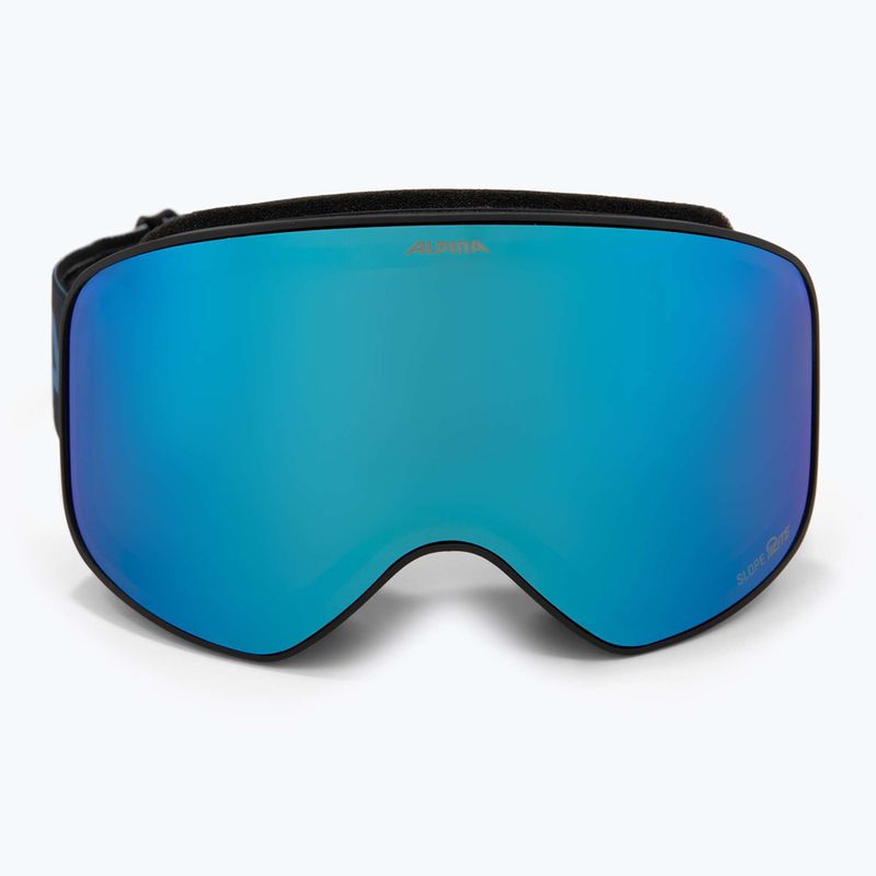 Ski goggles Alpina Slope Q-Lite black/blue matt/blue 2