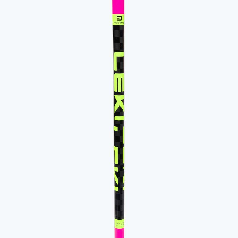 LEKI WCR Lite SL 3D children's ski poles pink 65265852100 5