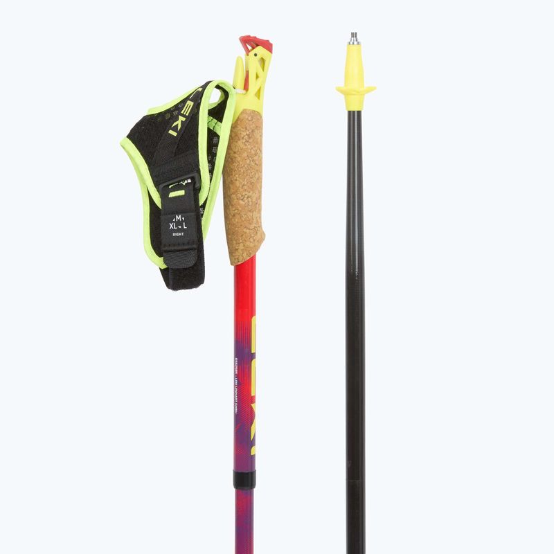 Running poles LEKI Ultatrail FX.One red/purple 3