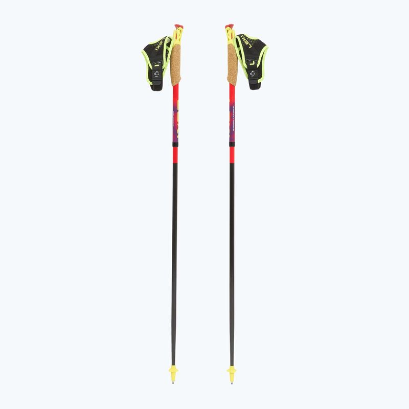 Running poles LEKI Ultatrail FX.One red/purple 5
