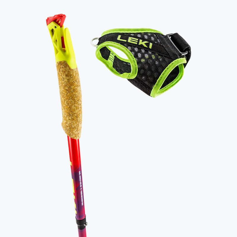 Running poles LEKI Ultatrail FX.One red/purple 11