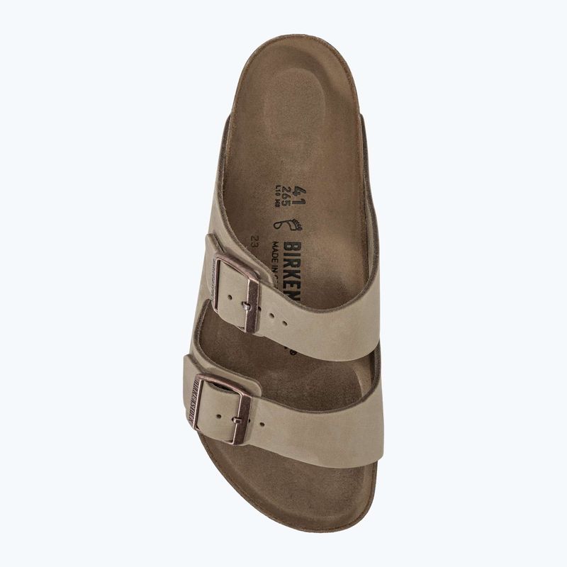 BIRKENSTOCK Arizona LEOI Regular tabacco brown slides 5