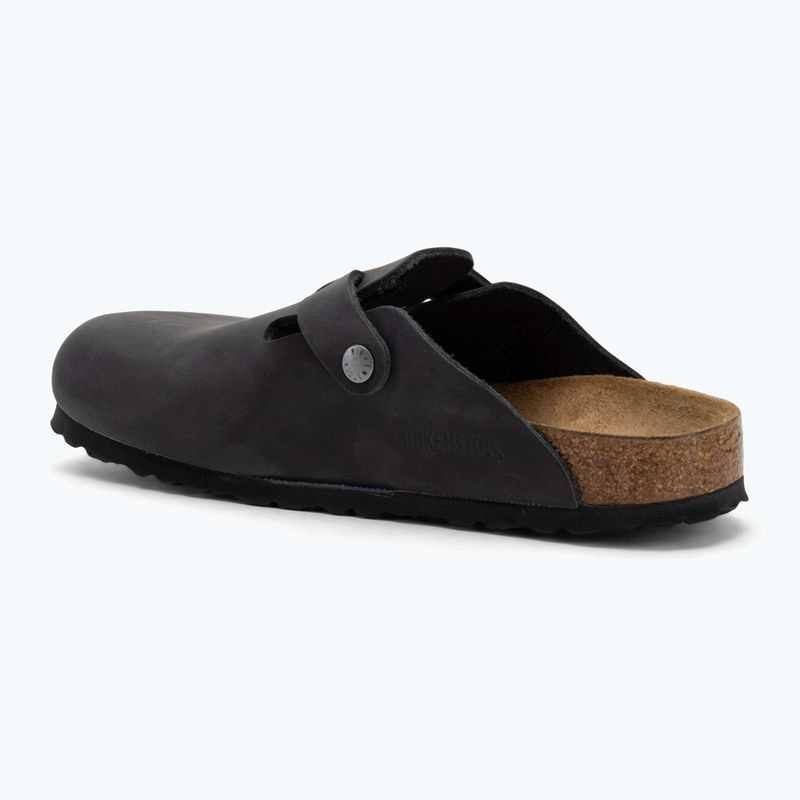 BIRKENSTOCK Boston LEOI Narrow black flip-flops 3