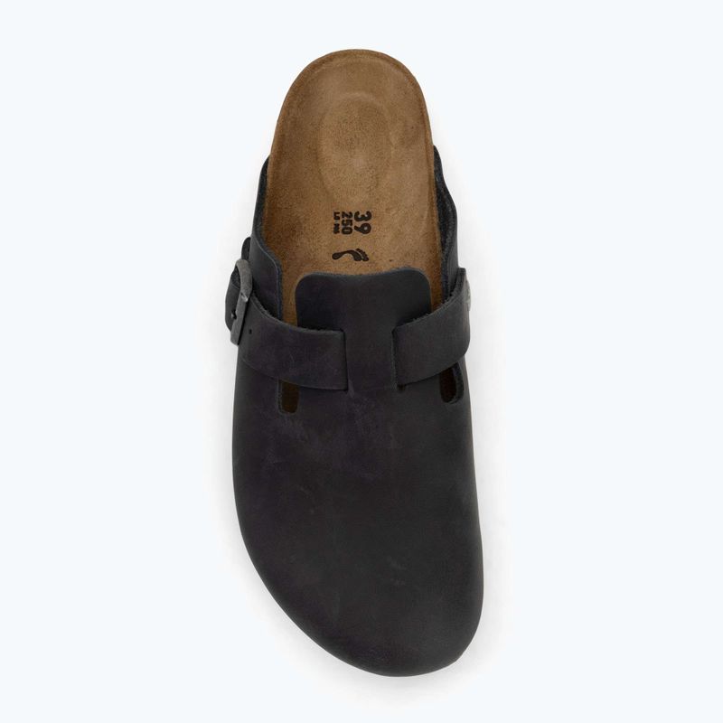 BIRKENSTOCK Boston LEOI Narrow black flip-flops 5