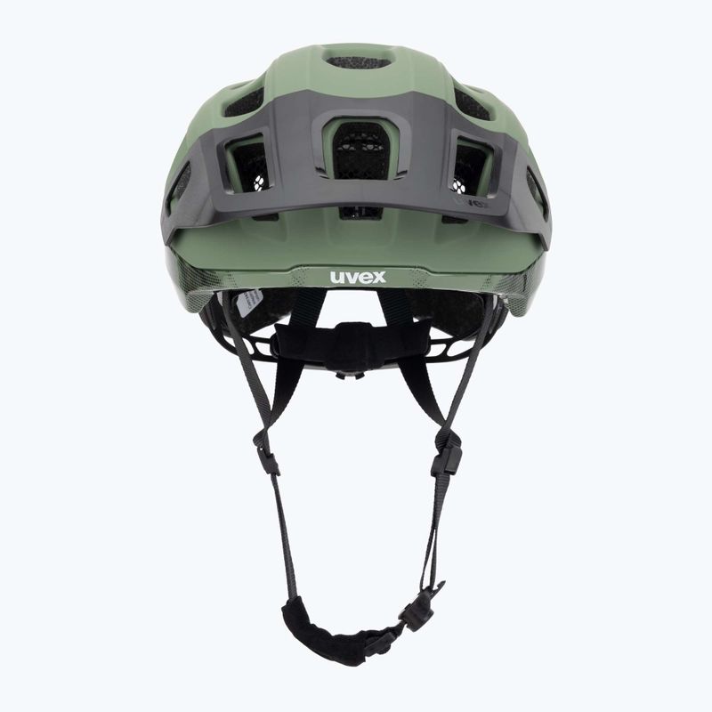 UVEX React MIPS bike helmet moss green/black matt 2