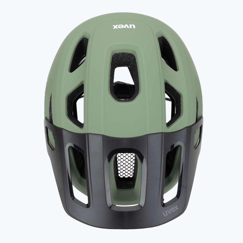 UVEX React MIPS bike helmet moss green/black matt 6