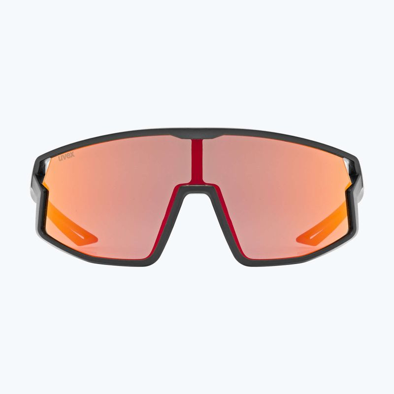 UVEX children's sunglasses Skyryse Jr black matt/mirror red 2