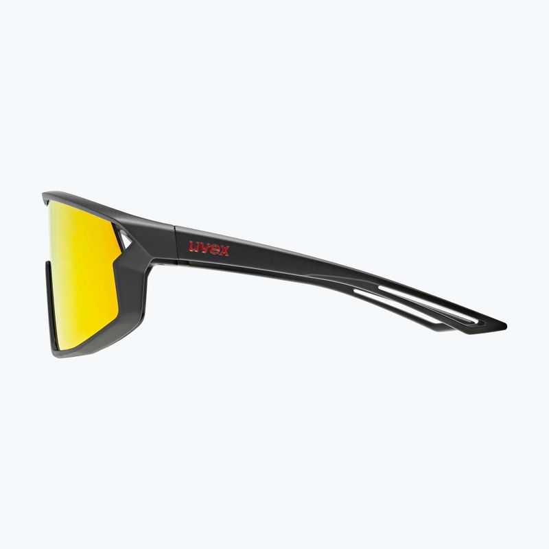 UVEX children's sunglasses Skyryse Jr black matt/mirror red 5