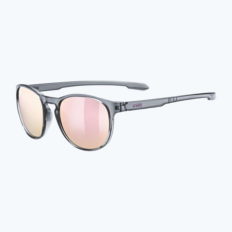 UVEX sunglasses LGL 53 smoke/mirror pink 5