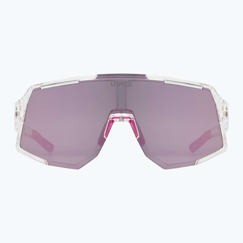 Sunglasses UVEX Sequenze clear/mirror pink 3