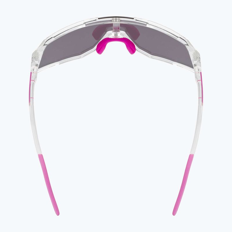 Sunglasses UVEX Sequenze clear/mirror pink 5