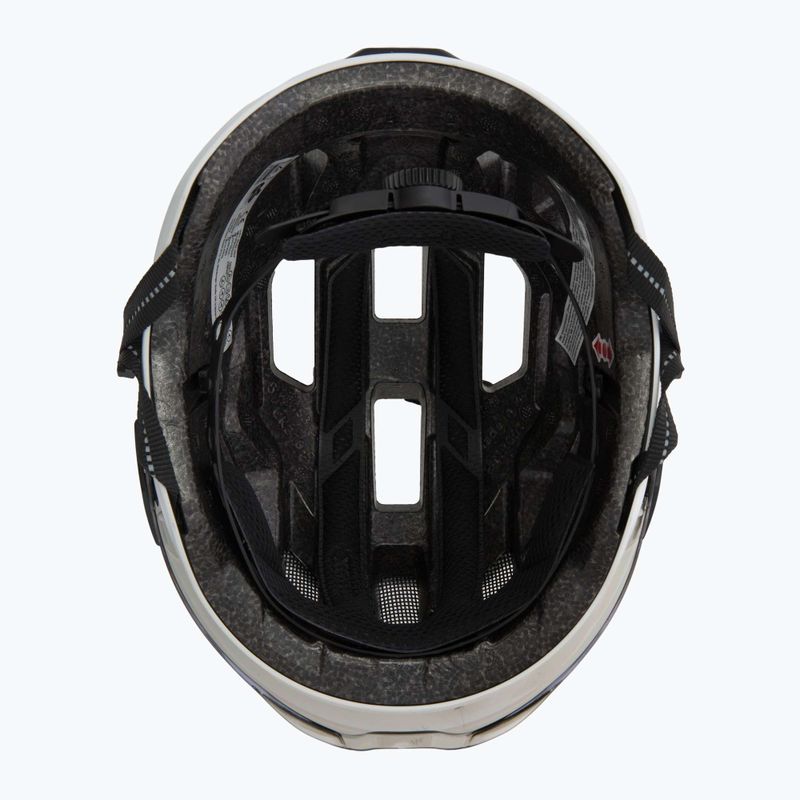 Bike helmet UVEX Stride Visor white matt/lite mirror silver 5