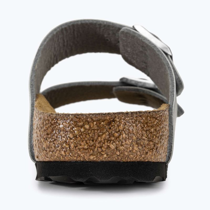 BIRKENSTOCK women's slides Arizona BF Narrow silver 4