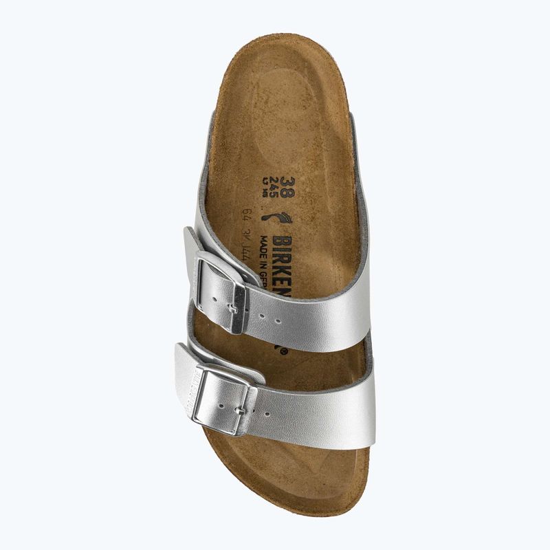 BIRKENSTOCK women's slides Arizona BF Narrow silver 7