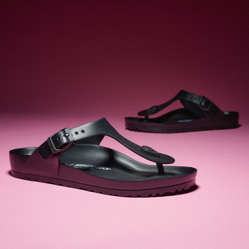 BIRKENSTOCK Gizeh EVA Regular black flip flops 3