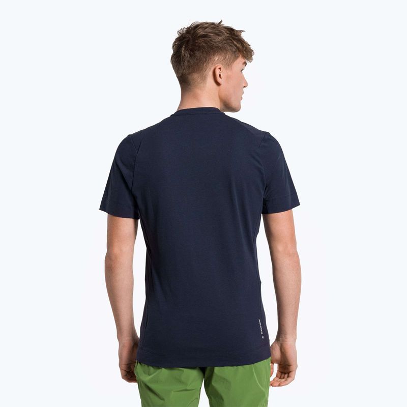 Salewa Lavaredo Hemp men's trekking shirt navy blue 00-0000028061 3
