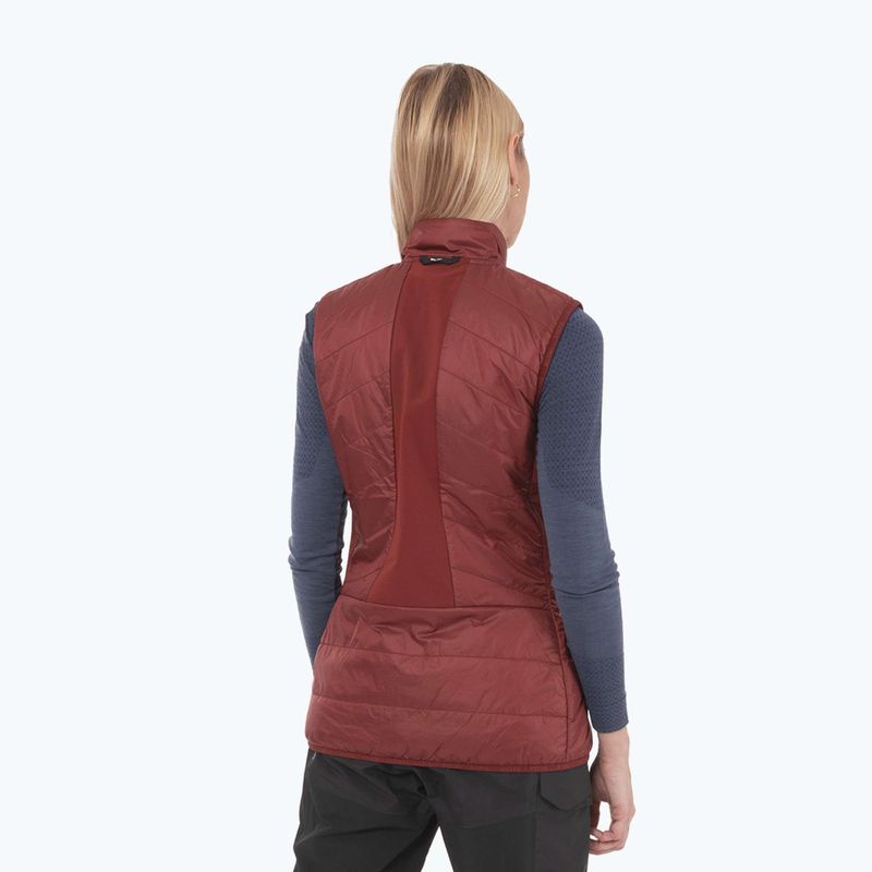Women's trekking sleeveless Salewa Ortles Hyb TWR syrah 3