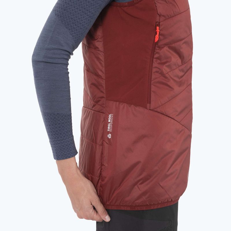 Women's trekking sleeveless Salewa Ortles Hyb TWR syrah 4