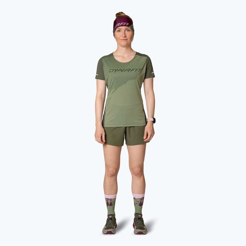 Women's DYNAFIT Alpine 2 Tee sage running t-shirt 2