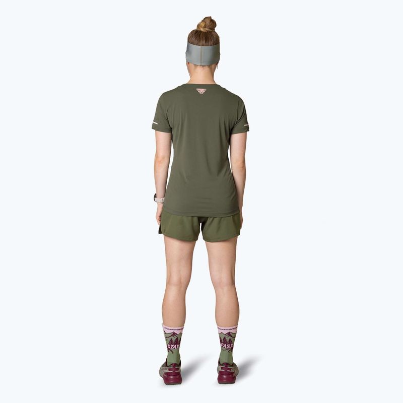 Women's DYNAFIT Alpine 2 Tee sage running t-shirt 3