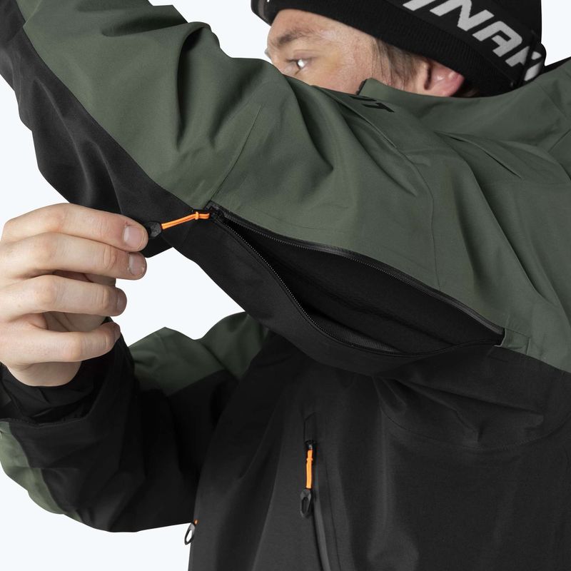 Men's DYNAFIT Tigard GTX thyme ski jacket 6