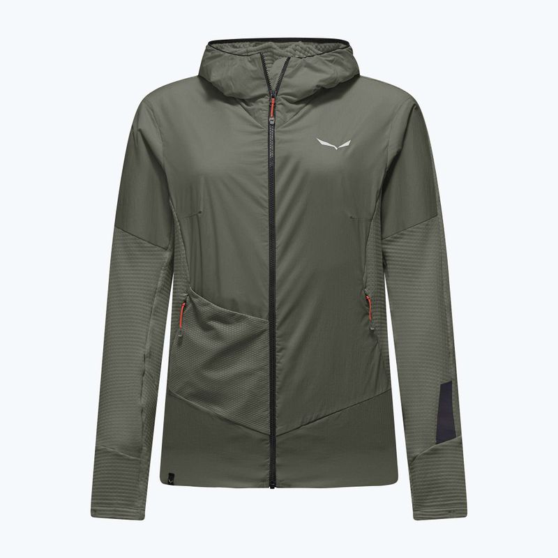 Women's wind jacket Salewa Pedroc Polarlite Wind Hood faded green 7