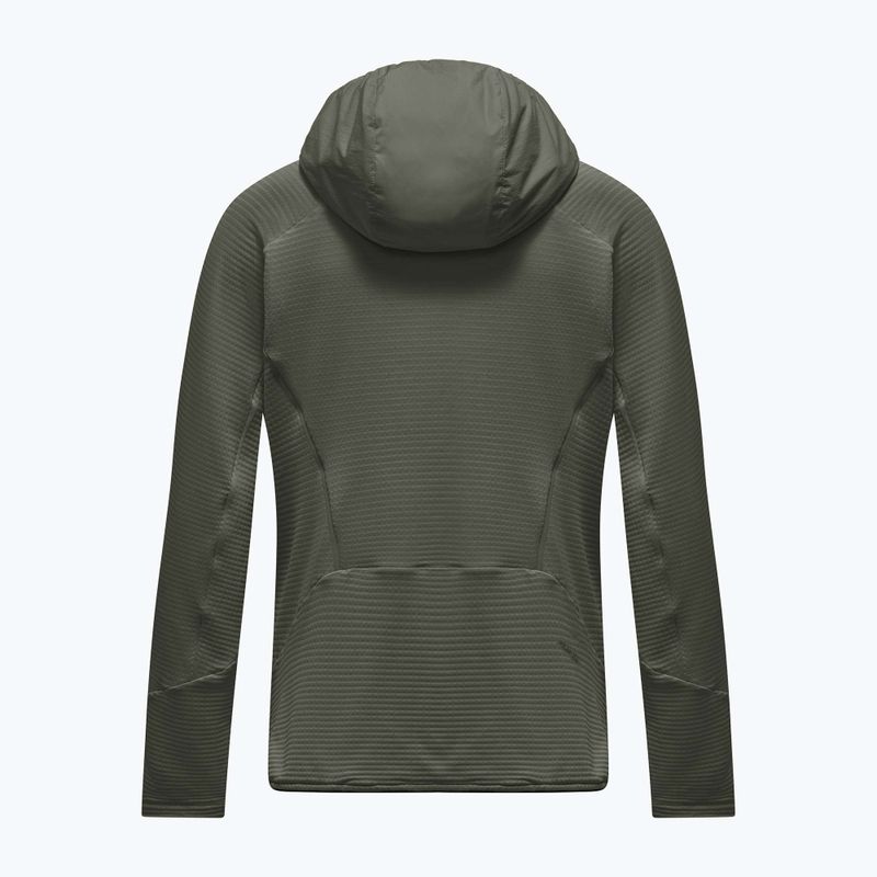 Women's wind jacket Salewa Pedroc Polarlite Wind Hood faded green 8