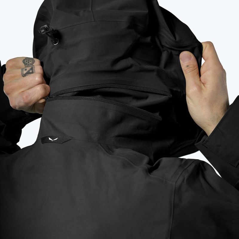 Men's rain jacket Salewa Ortles GTX 3L EPE black out 4