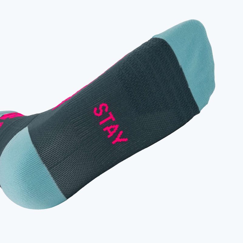 Socks DYNAFIT Traverse Crew cinder pink glo/6070 5