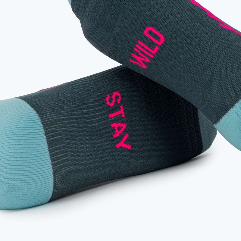 Socks DYNAFIT Traverse Crew cinder pink glo/6070 6