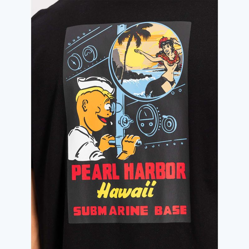 Alpha Industries men's Pearl Harbor Back Print T-shirt black 6