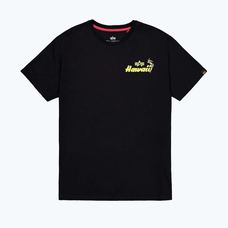 Alpha Industries men's Pearl Harbor Back Print T-shirt black 7