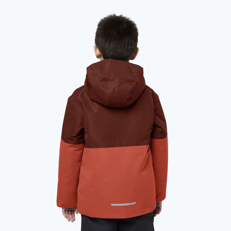 Jack Wolfskin children's down jacket Actamic 2L Ins coral orange 2