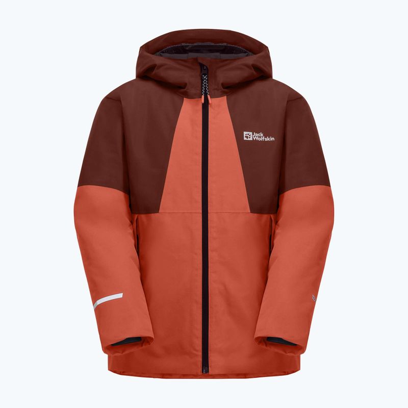 Jack Wolfskin children's down jacket Actamic 2L Ins coral orange 4