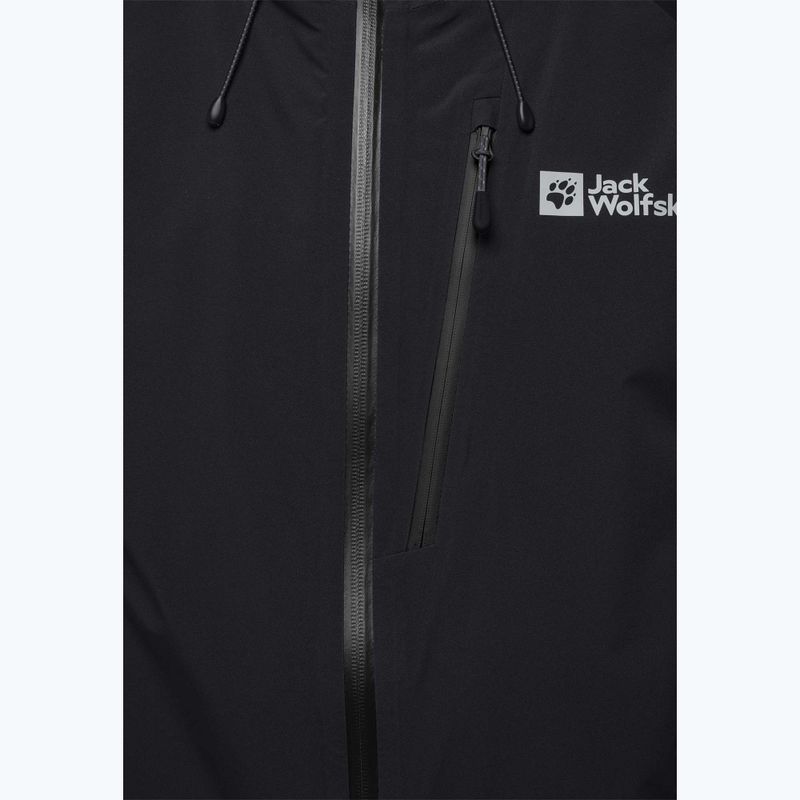 Jack Wolfskin Eagle Peak 2L phantom rain jacket 4