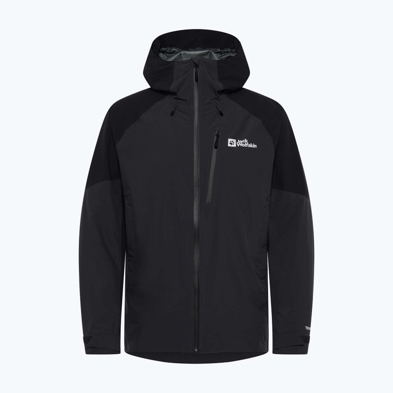 Jack Wolfskin Eagle Peak 2L phantom rain jacket 10