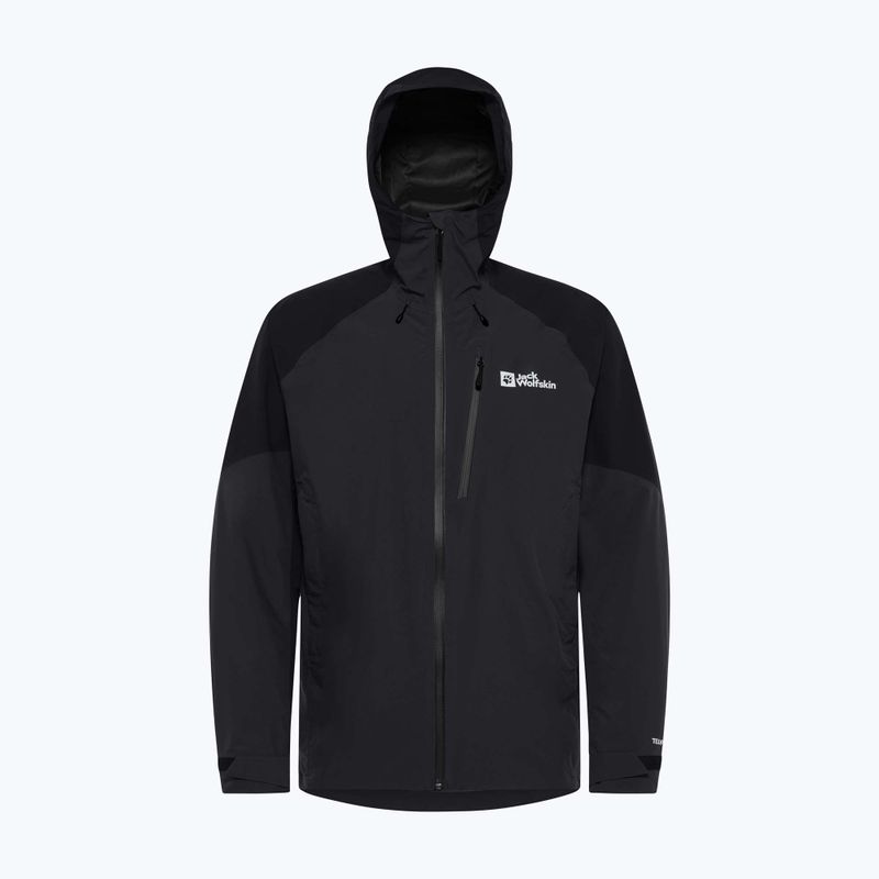 Jack Wolfskin Eagle Peak 2L phantom rain jacket 11