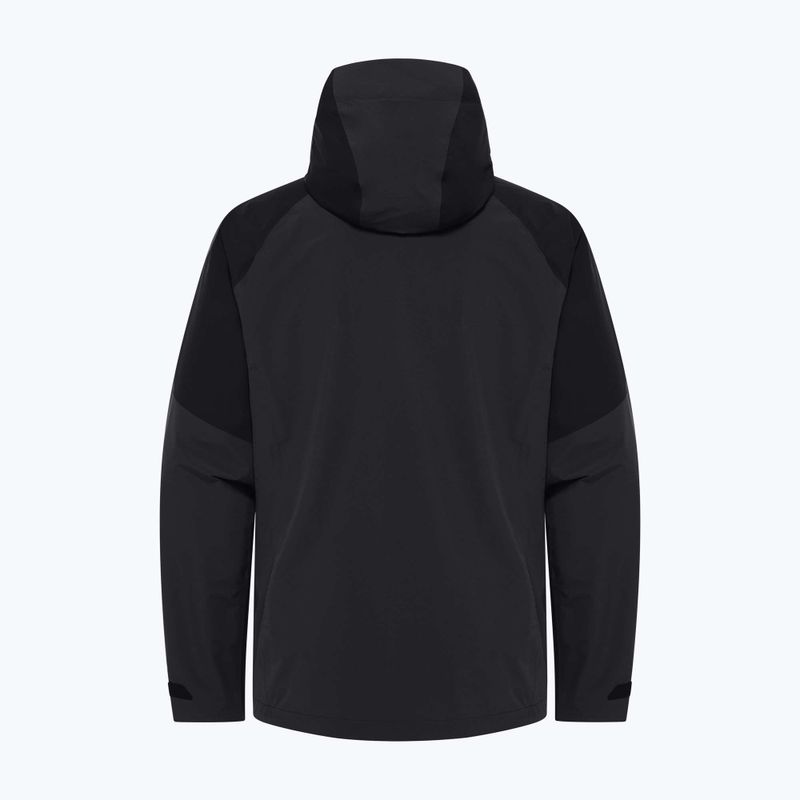 Jack Wolfskin Eagle Peak 2L phantom rain jacket 12