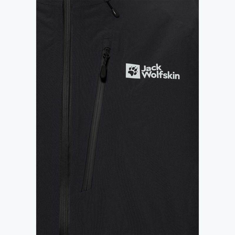 Jack Wolfskin Eagle Peak 2L phantom rain jacket 13