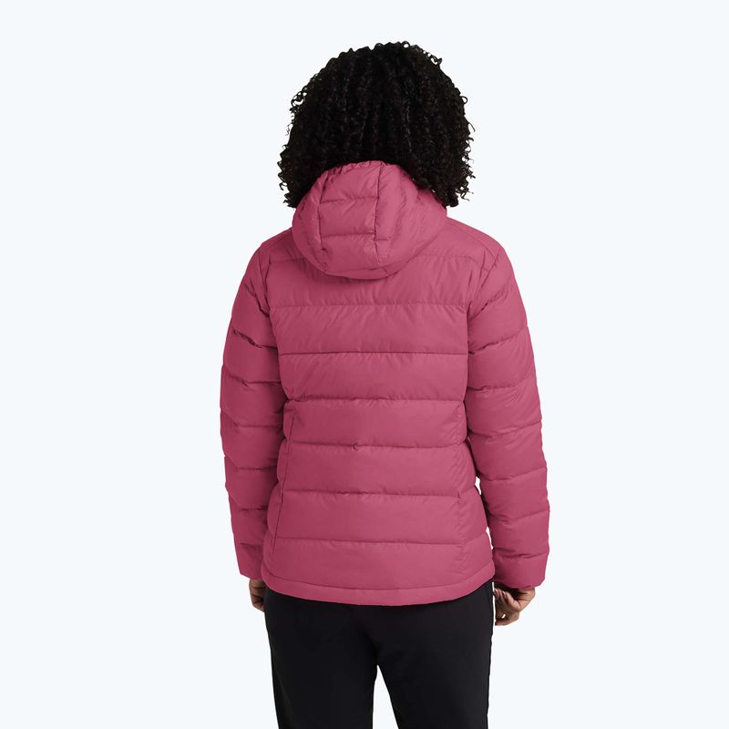 Women's down jacket Jack Wolfskin Ather Down Hoody bubblegum 3