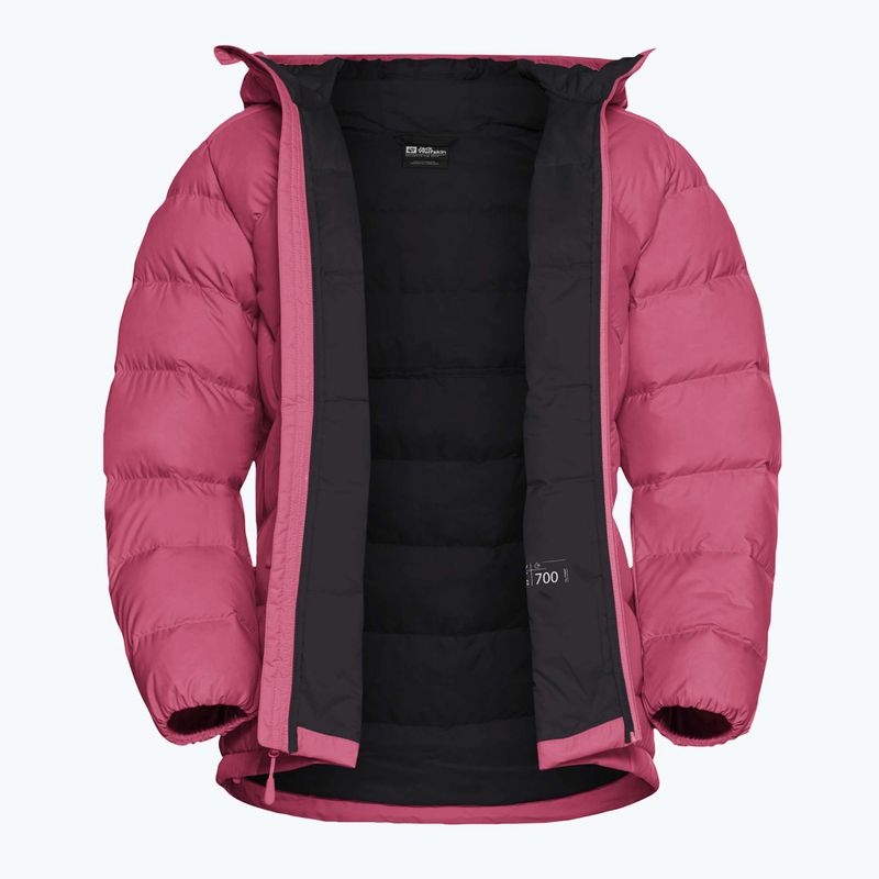 Women's down jacket Jack Wolfskin Ather Down Hoody bubblegum 9