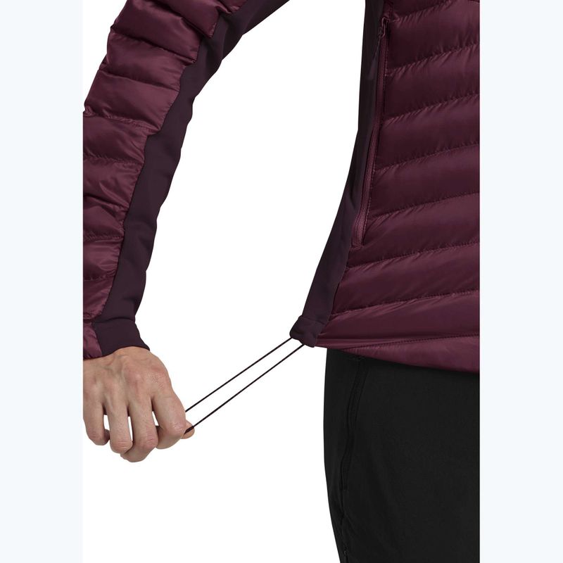 Women's insulated jacket Jack Wolfskin Routeburn Pro Ins raisin 7
