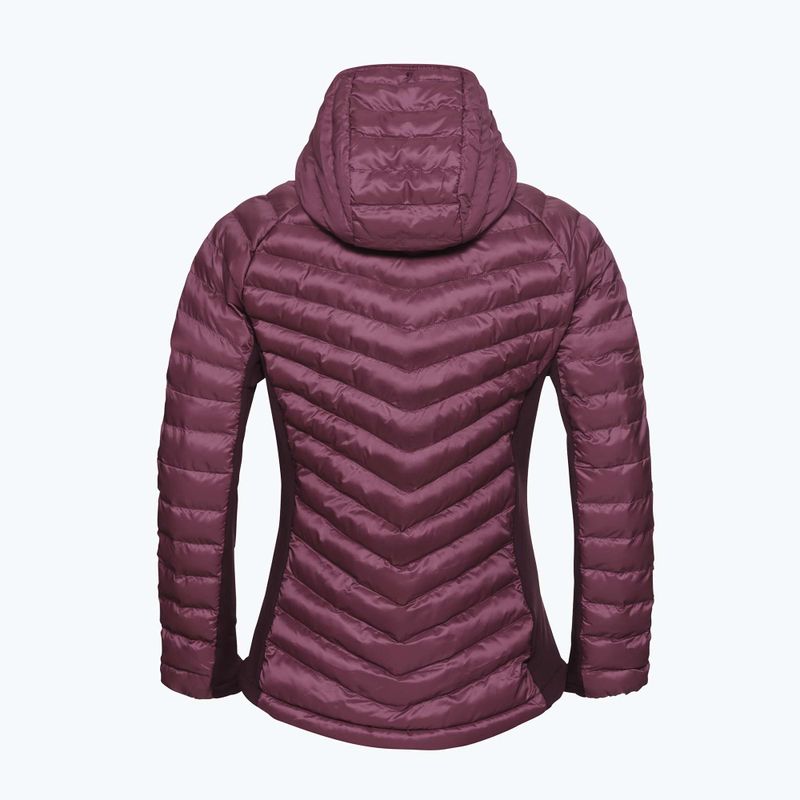Women's insulated jacket Jack Wolfskin Routeburn Pro Ins raisin 9