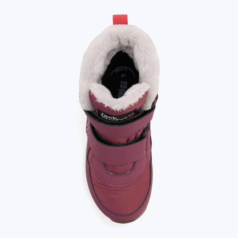 Children's shoes Jack Wolfskin Polar Bear-B Texapore Mid Vc raisin 5