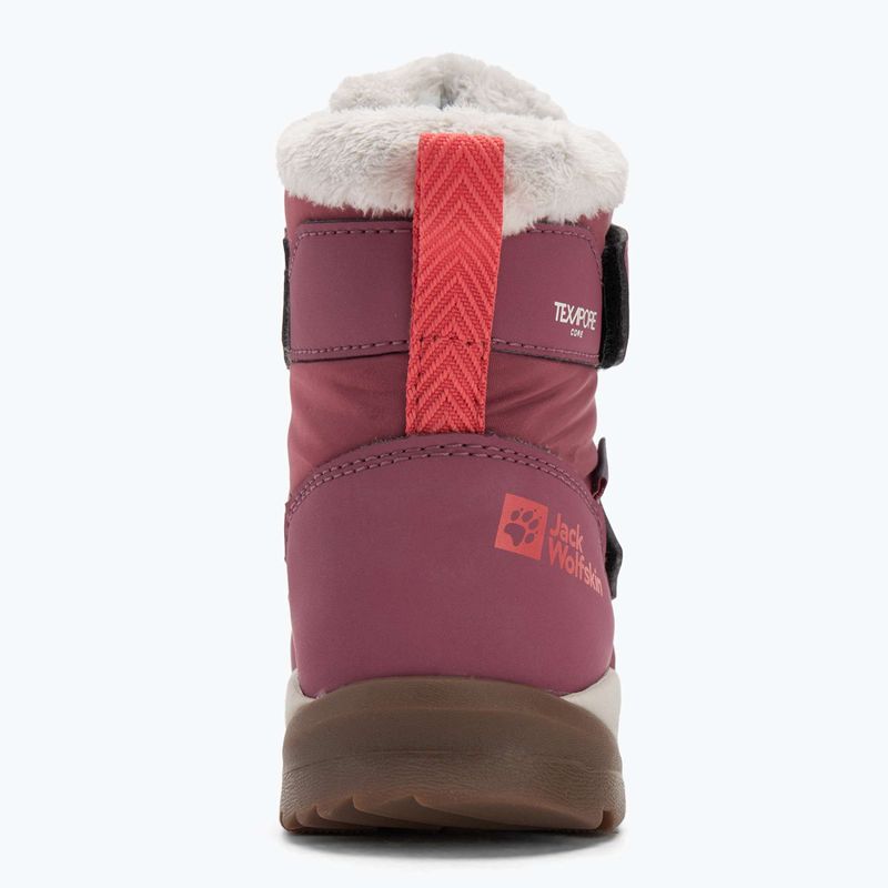 Children's shoes Jack Wolfskin Polar Bear-B Texapore Mid Vc raisin 6