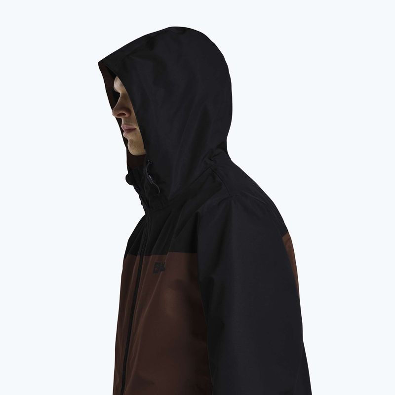 Men's 3in1 jacket Jack Wolfskin Taubenberg 3In1 hot choc 7