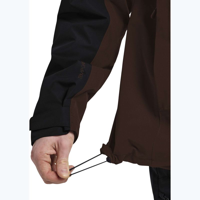 Men's 3in1 jacket Jack Wolfskin Taubenberg 3In1 hot choc 9