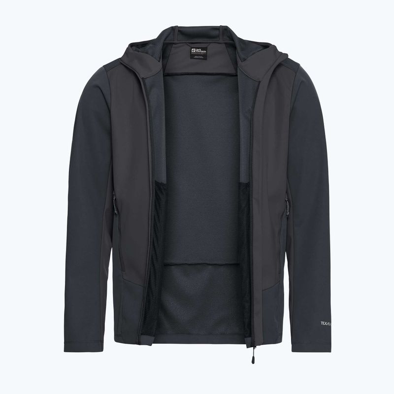 Men's softshell jacket Jack Wolfskin Skyvail phantom 8