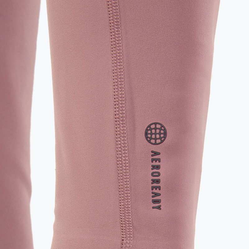 Women's leggings adidas Yoga Luxe Studio 7/8 magic mauve 4